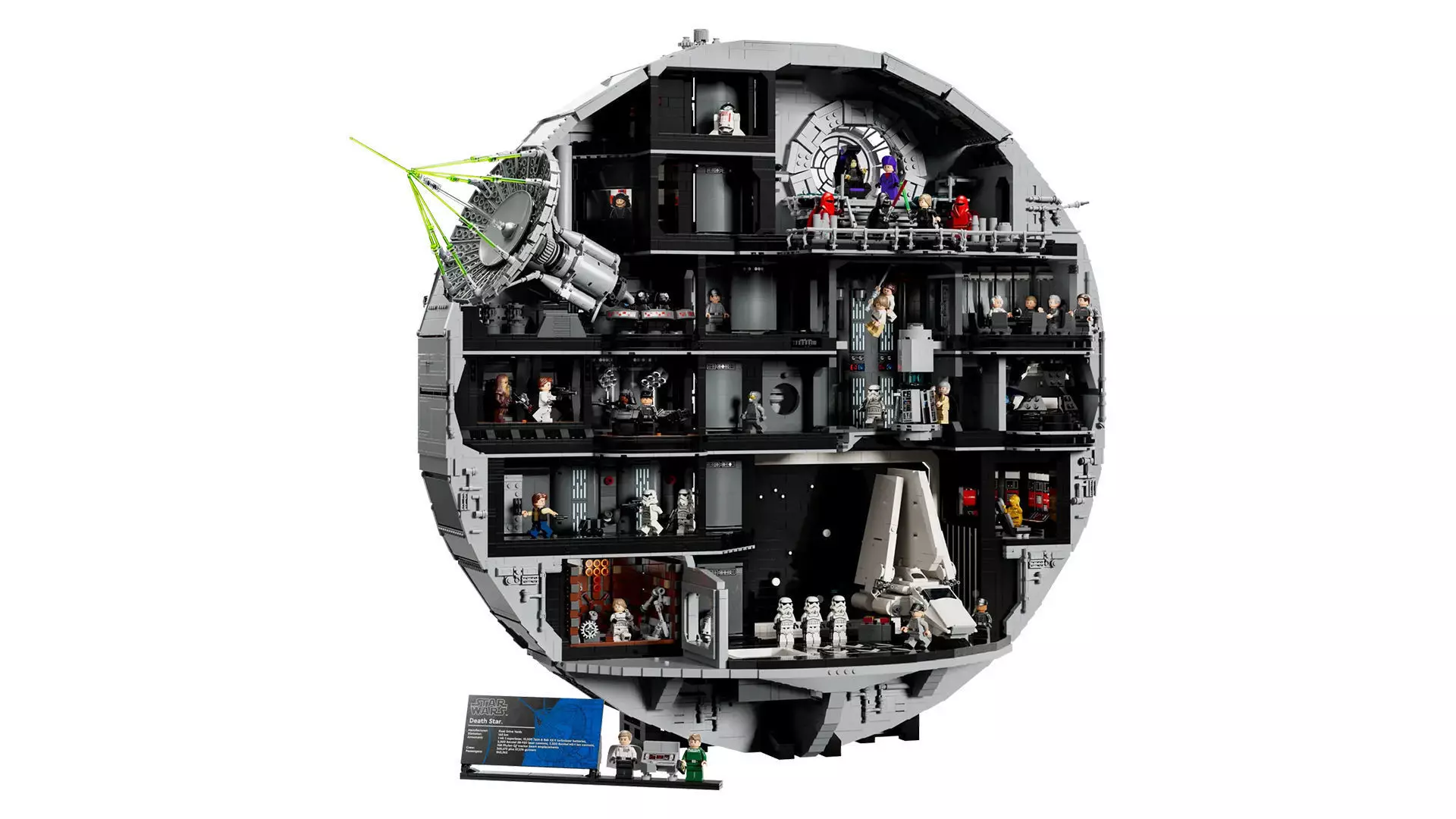 TwindBricks3D - 75419 Death Star 3D print model