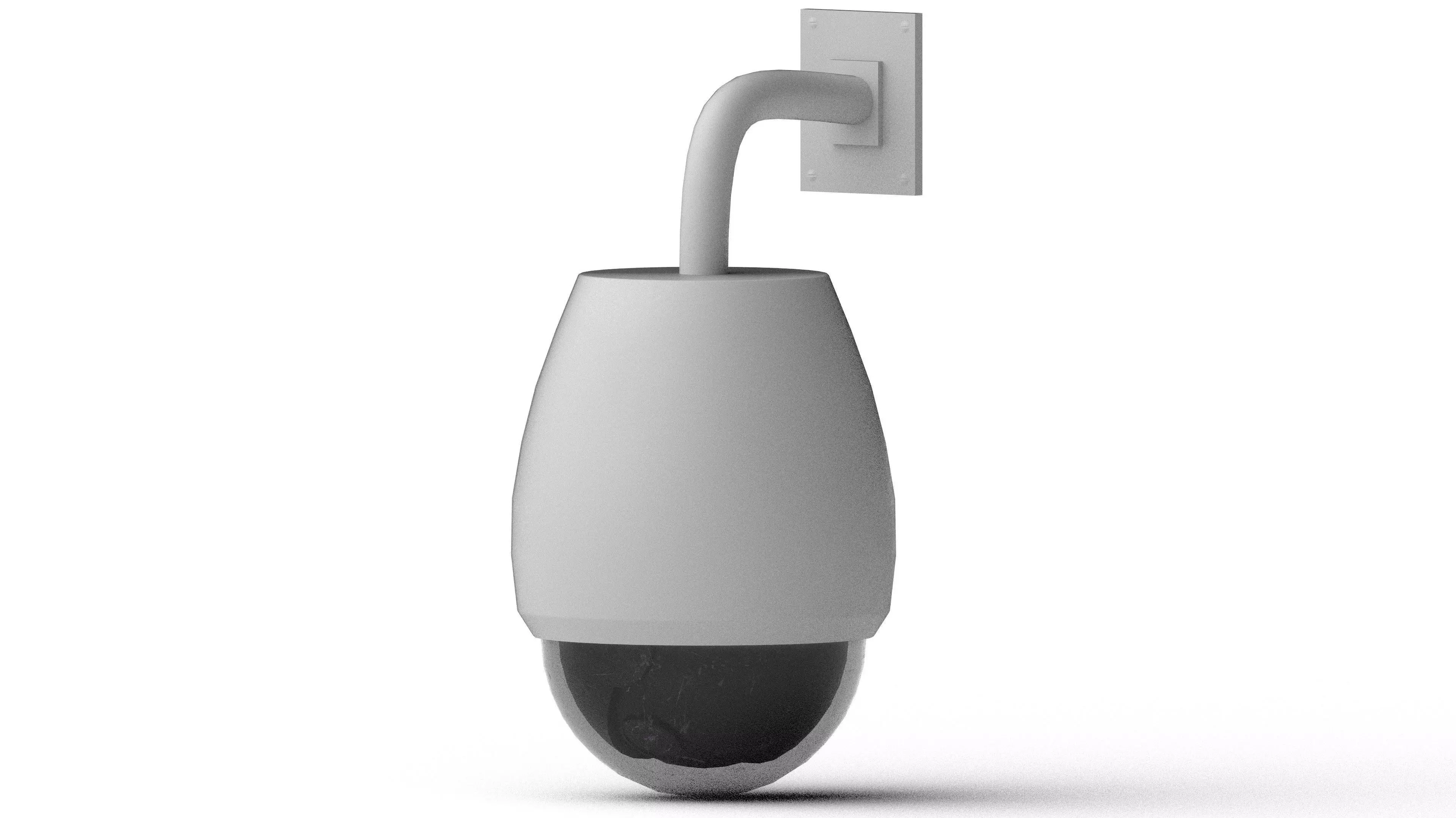 Security Camera 04 Low-poly 3D model
