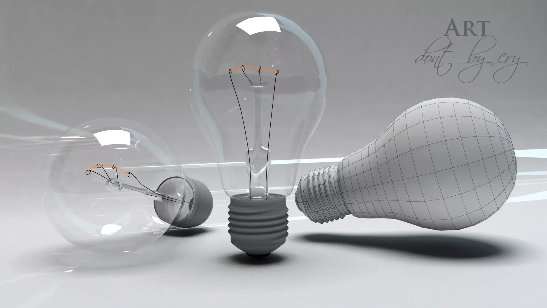 Lamp Light 3D model_0