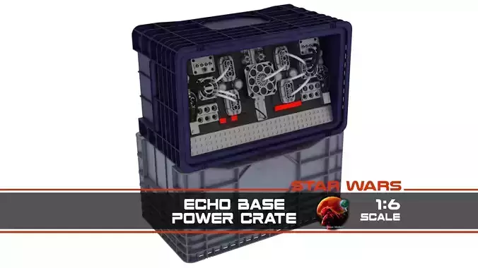 Echo Base Power Crate 1-6 scale Hottoys