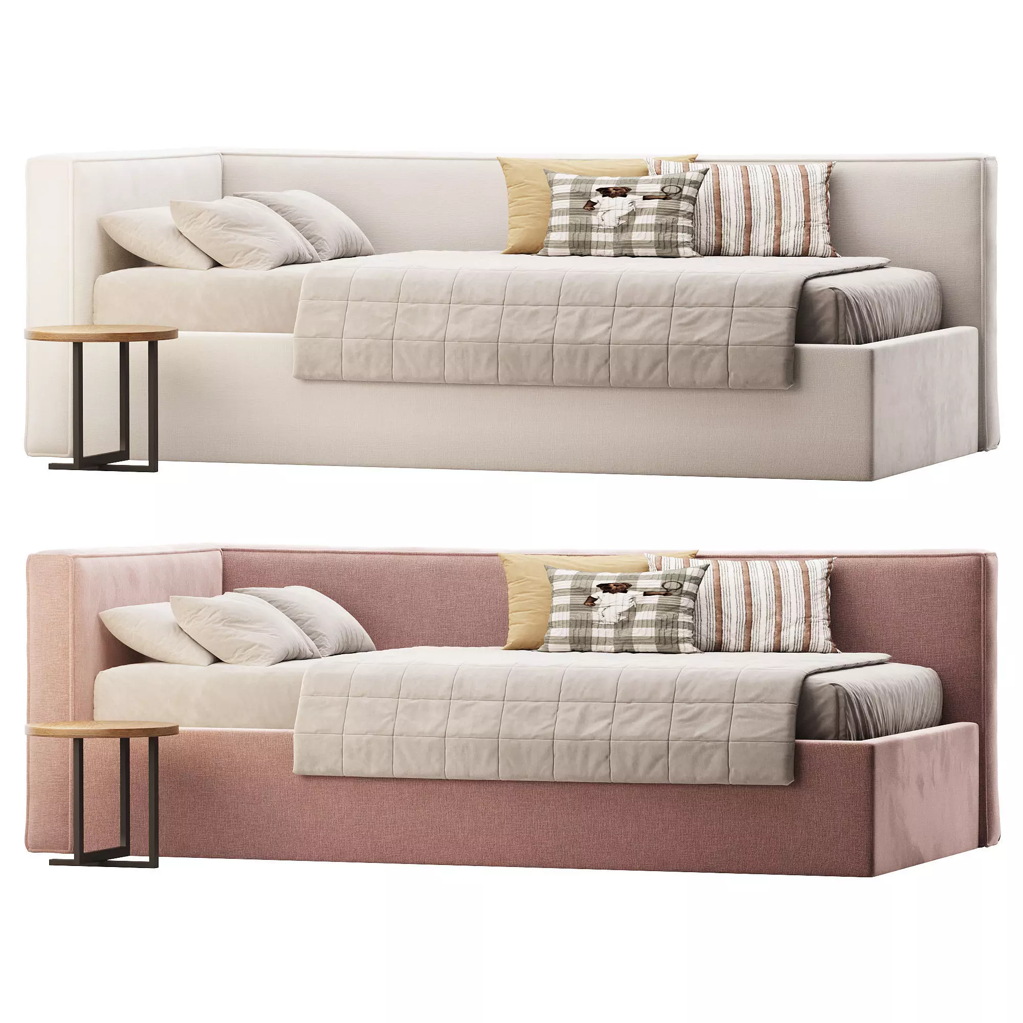 Lexington Childrens Bed Low-poly 3D model