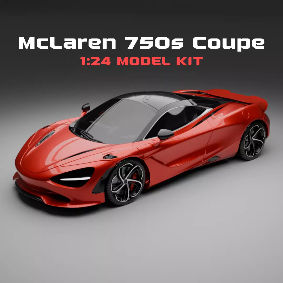 McLaren 750s 3D print model