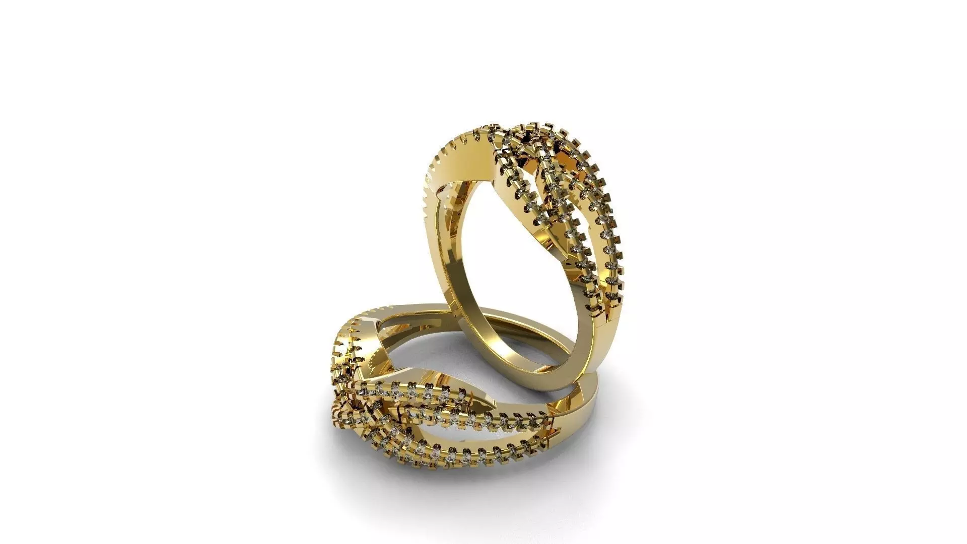 Jewelry Gold ring Free 3D print model