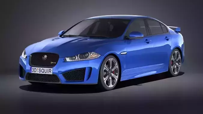Jaguar XFR-S 2016 VRAY