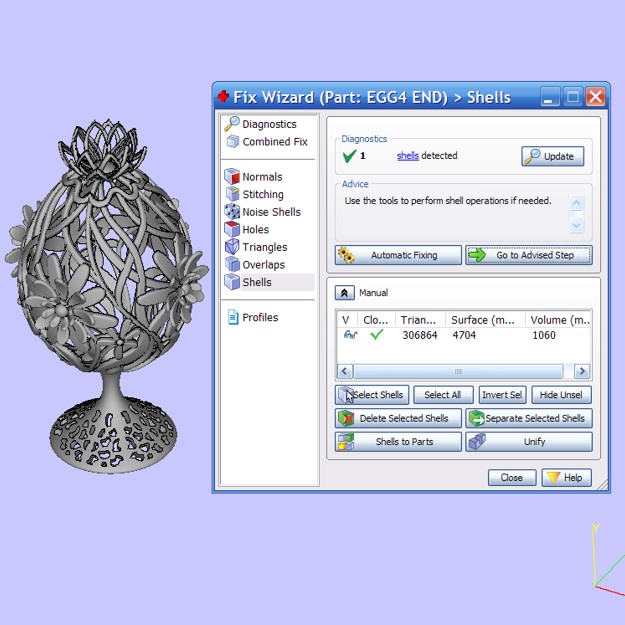 Easter decoration for the interior 3D print model_3