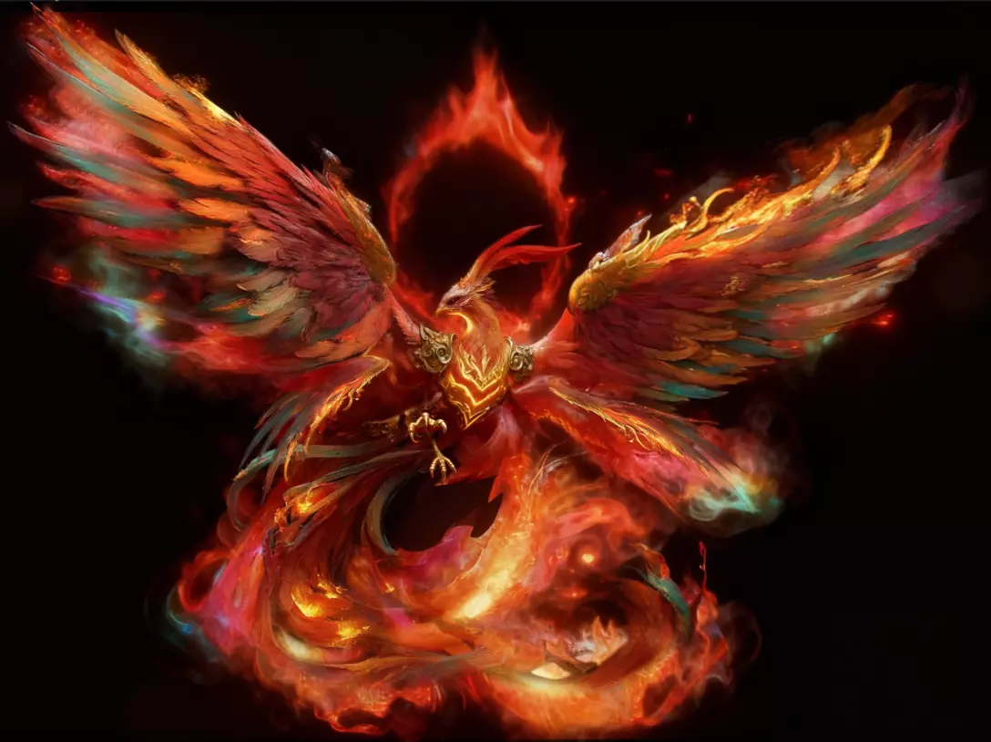 Phoenix 3D model