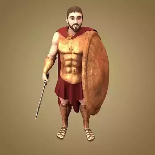 Spartan Hoplite 3D model