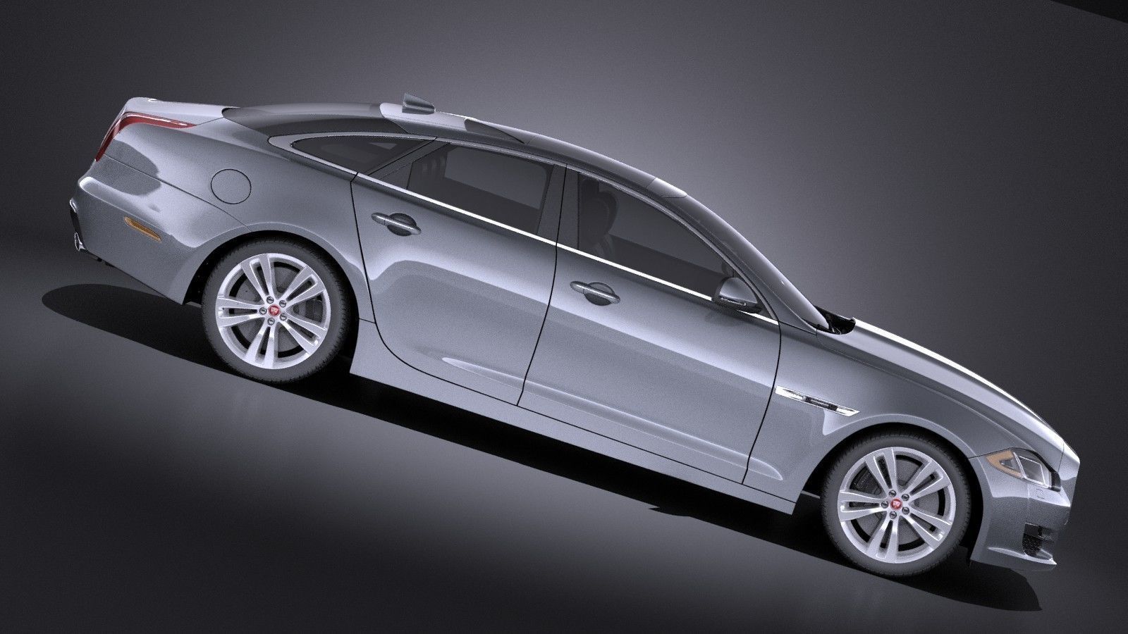Jaguar XJ 2017 VRAY 3D model_6