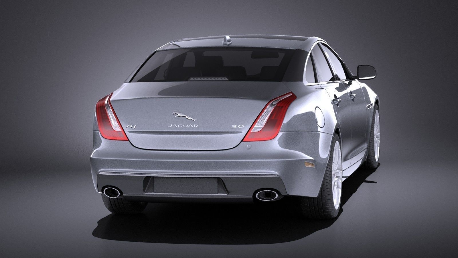 Jaguar XJ 2017 VRAY 3D model_4