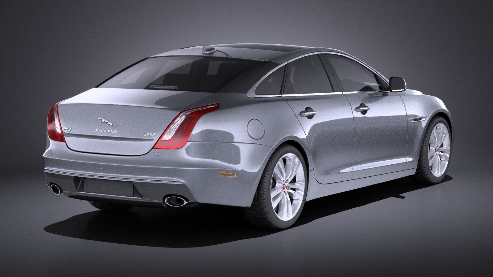 Jaguar XJ 2017 VRAY 3D model_5