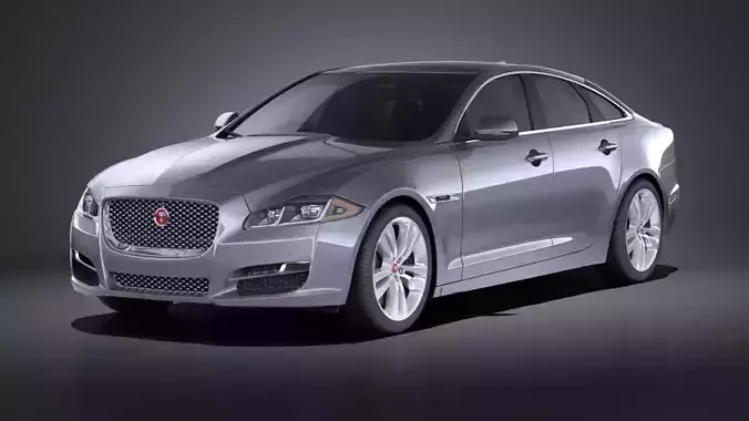 Jaguar XJ 2017 VRAY 3D model