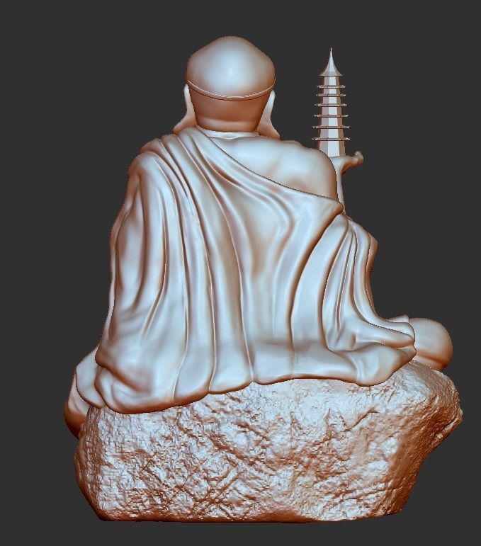 Buddhist 04 3D model_4