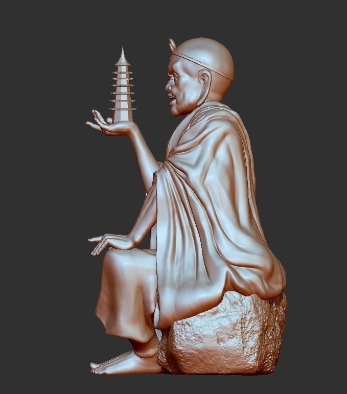 Buddhist 04 3D model_3