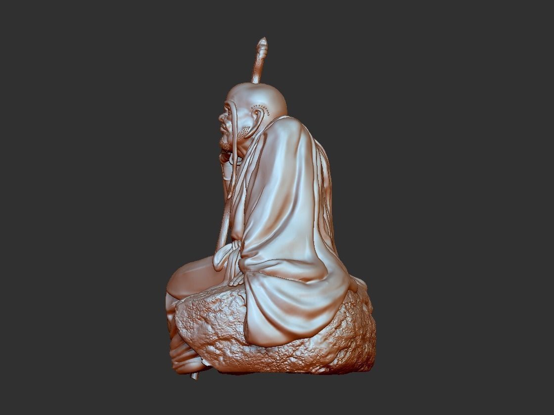 Buddhist 05 3D model_2