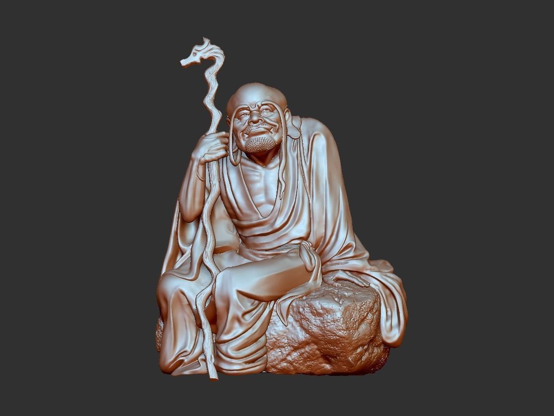 Buddhist 05 3D model_1