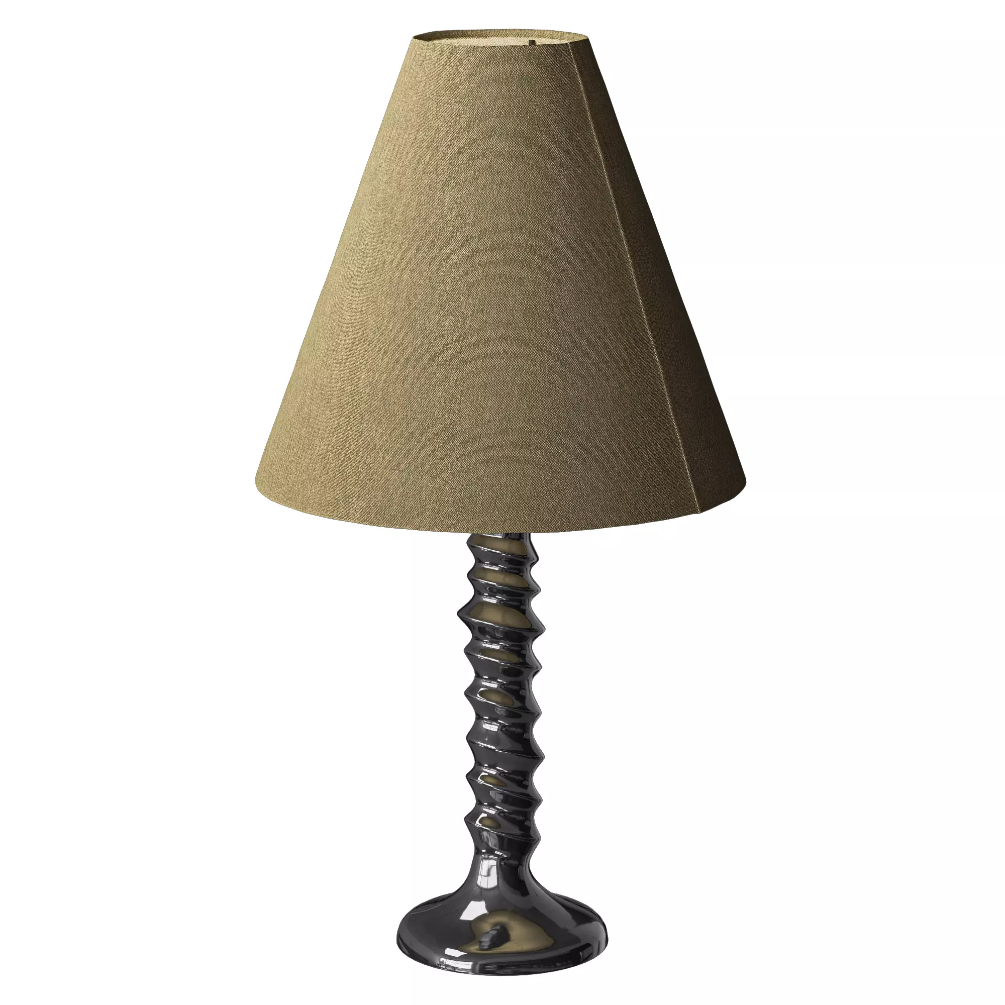 Zara Home table lamp with raised design Zara Home 3D model