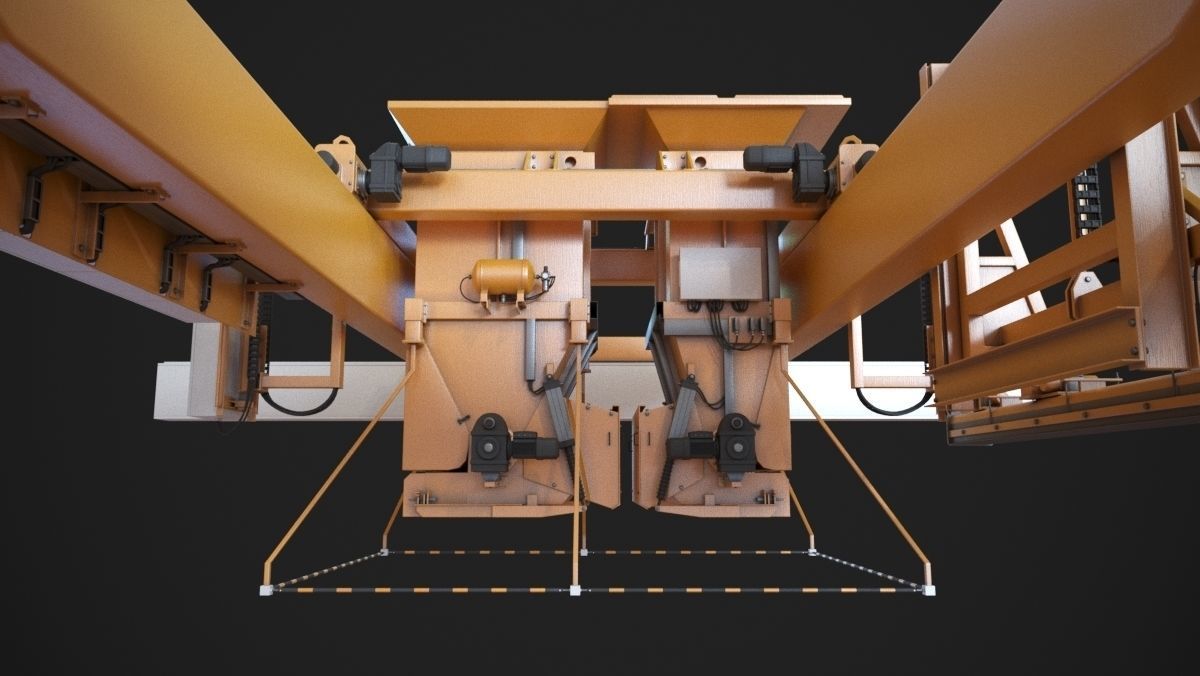 Concrete plant machine 3D print model_3