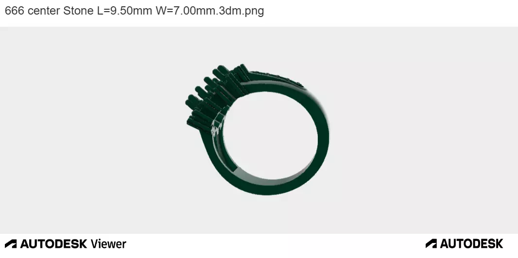 The Heirloom Scallop 3D print model