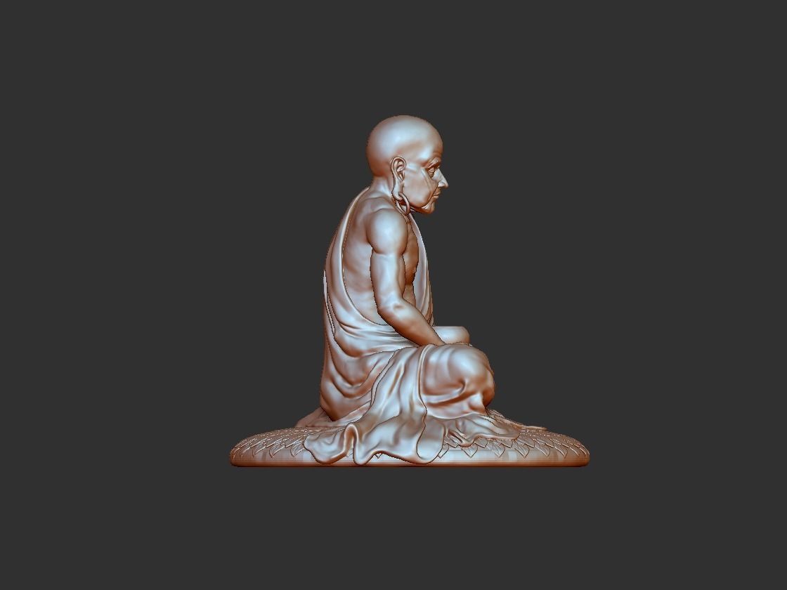 Buddhist 06 3D model_2