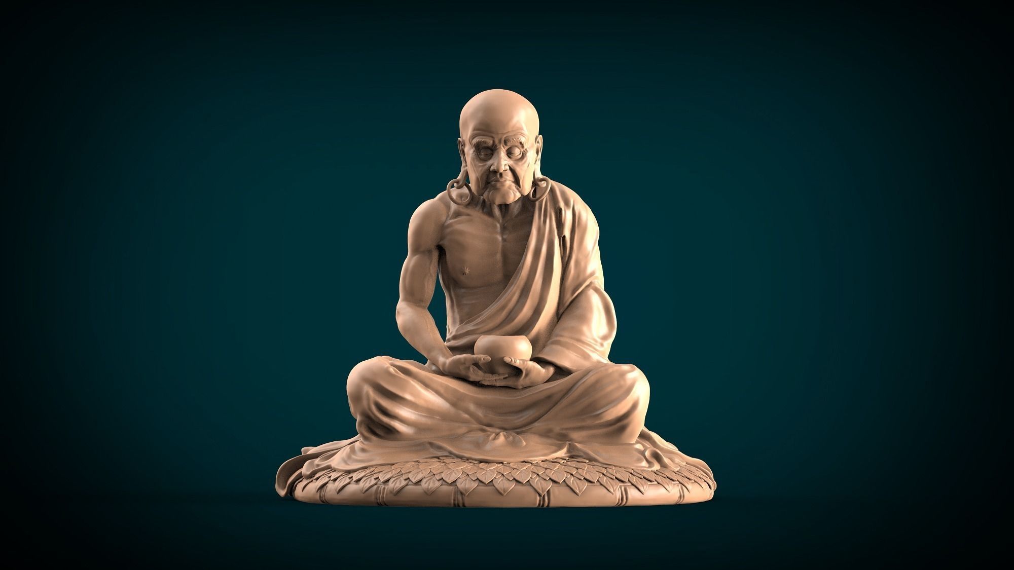 Buddhist 06 3D model_0