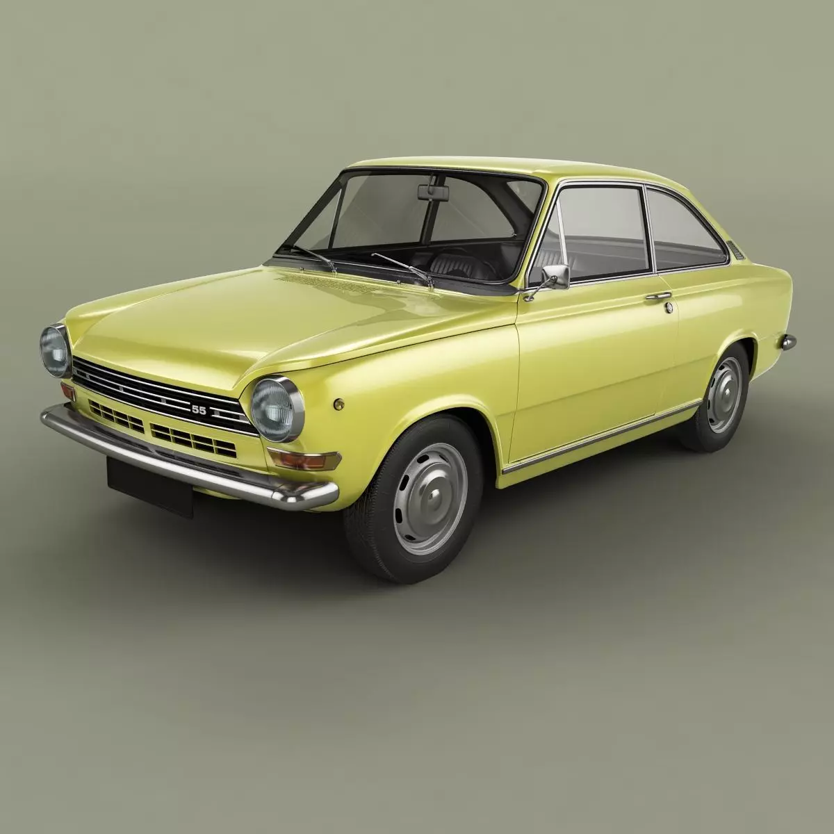 DAF 55 Coupe 3D model