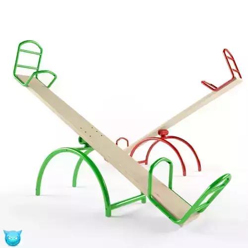 Child Playground Wooden Swing 5