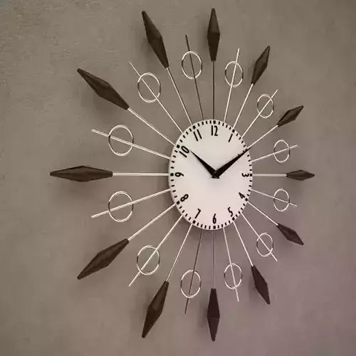 Arrow Style Wall Clock 15 3D model