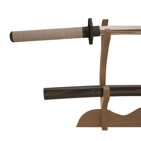 Samuray Sword 3D model_2