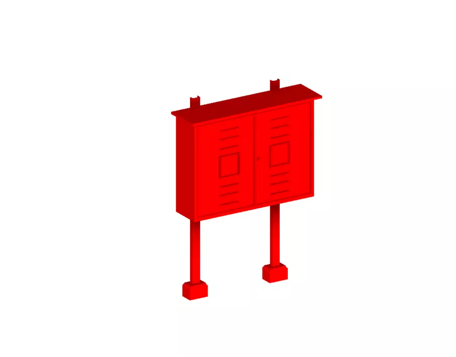 enrolador de Mangueiras 3D model