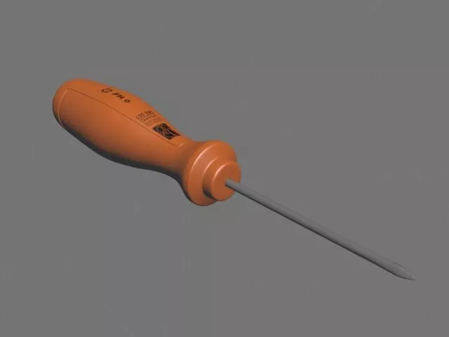 Phillips screwdriver Free 3D model
