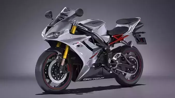 Triumph Daytona 675 2016 3D model
