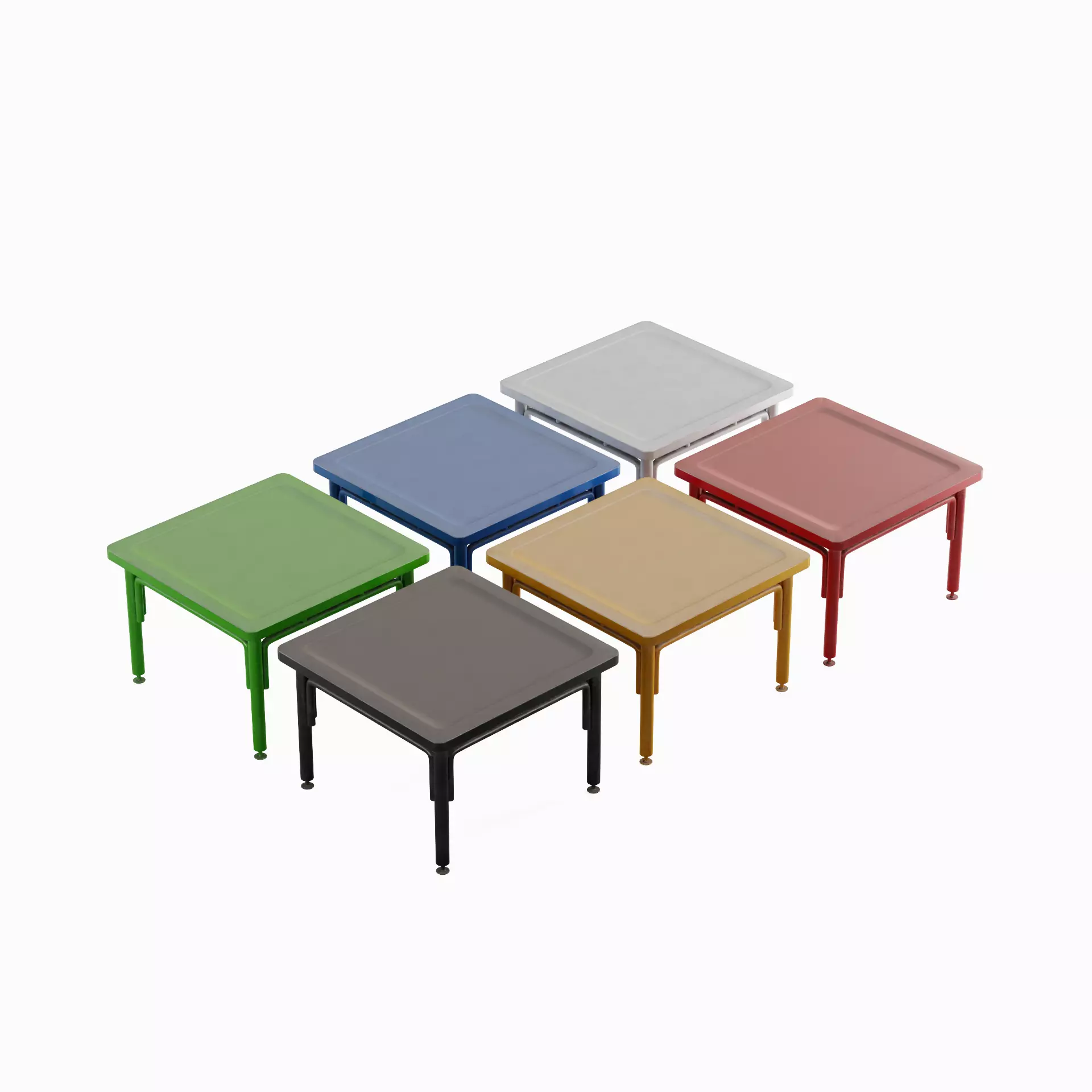 Steel Table Colored Pack