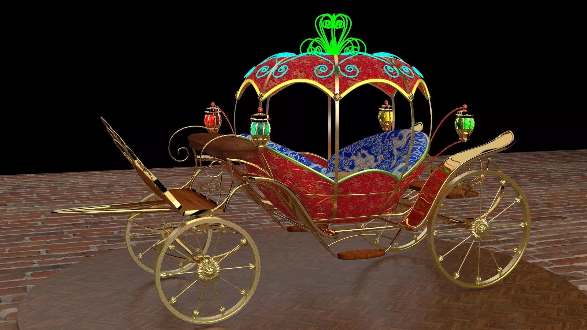Carriage 3D model