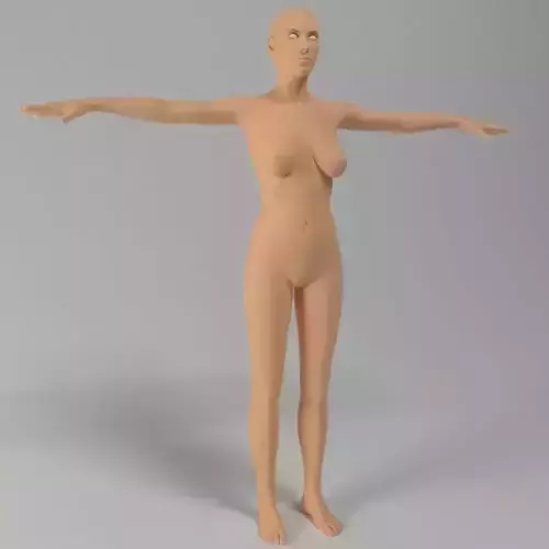 female body base mesh