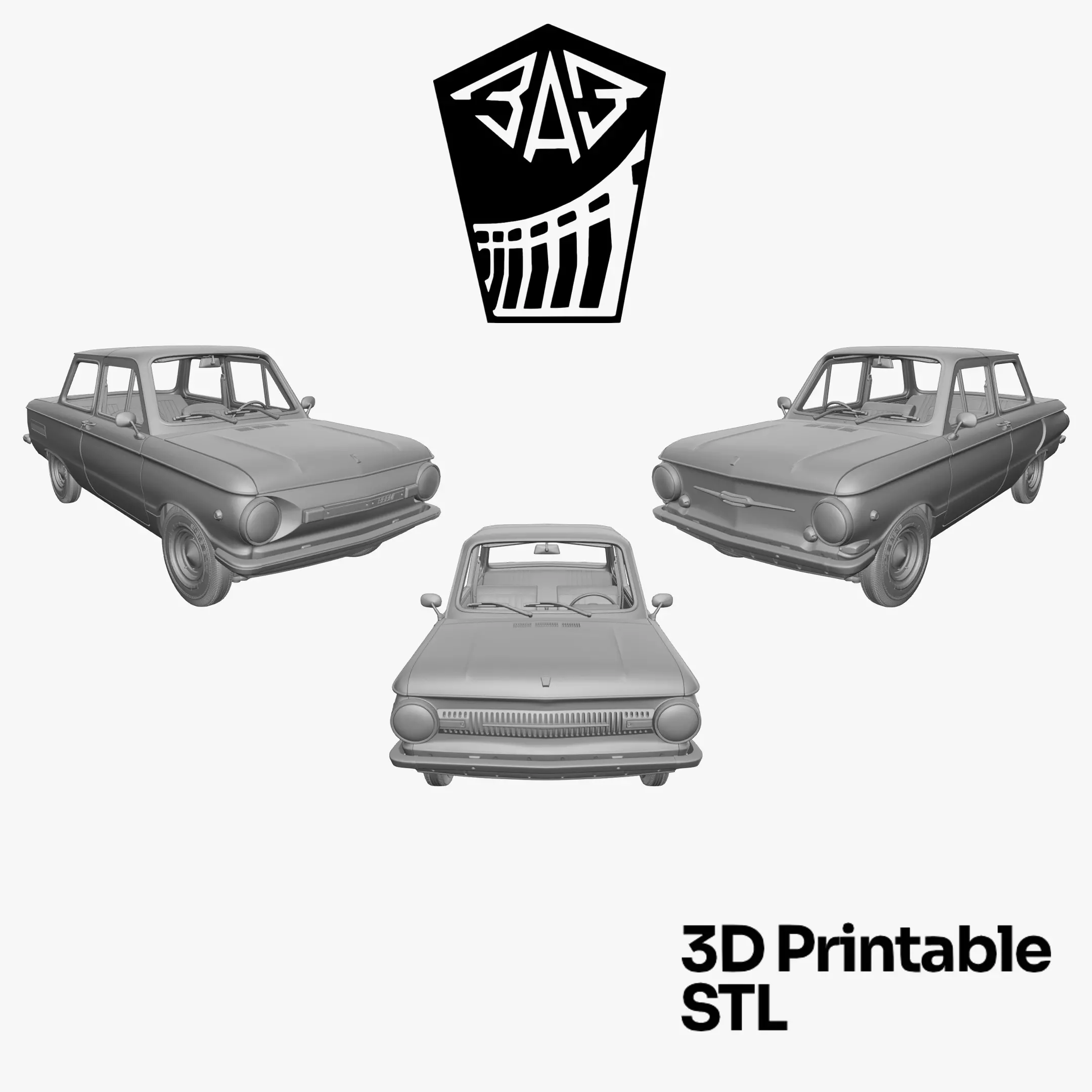 ZAZ 966B-968A-M printable 3D print model