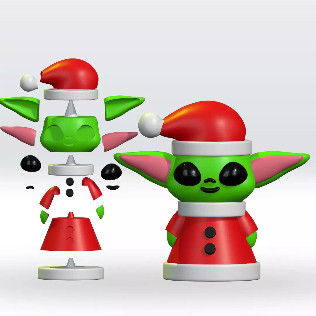 Poppy Playtime Ooey Gooey STL 3D Model Multipart Fanart 3D print model