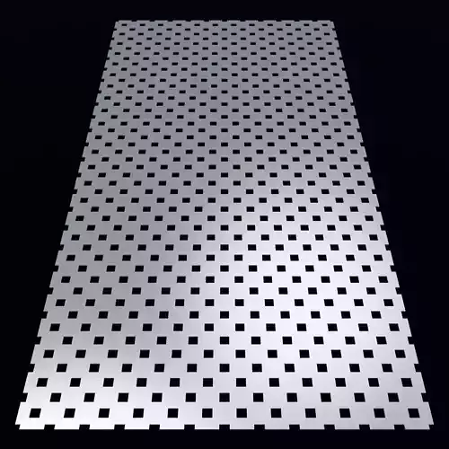 Perforated panel with 18 percent opening 25O129