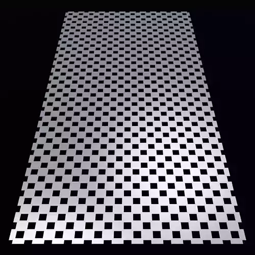 Perforated panel with 32 percent opening 25O131