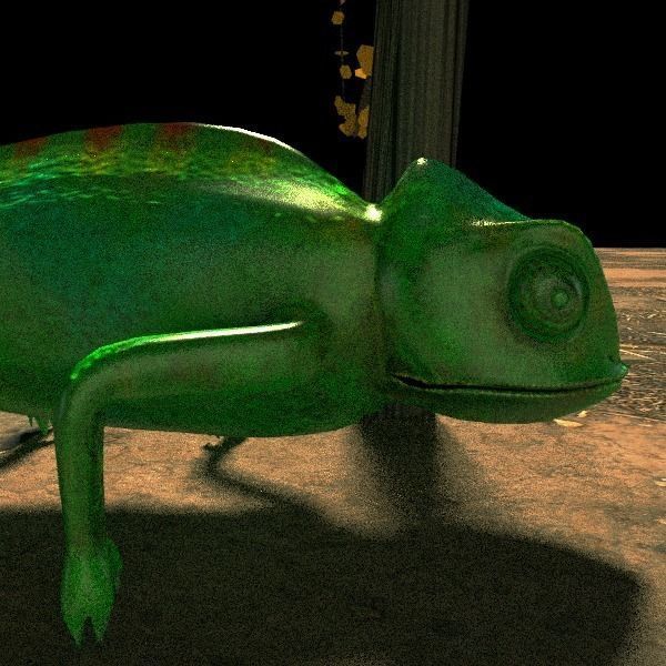 chameleon chameleon animal 3d model blender main 3D model_14