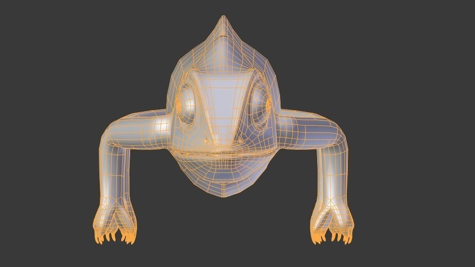 chameleon chameleon animal 3d model blender main 3D model_15