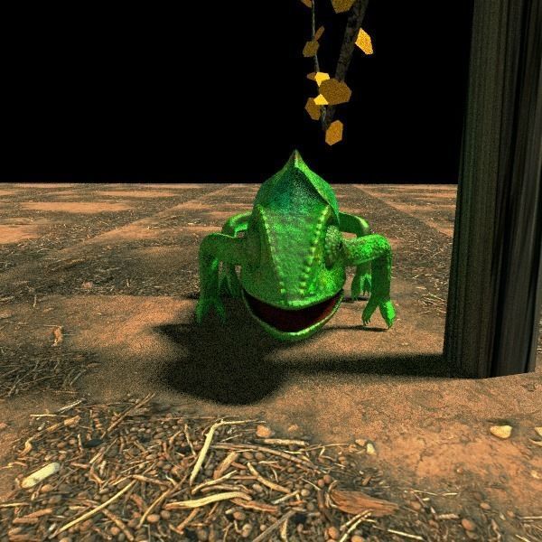 chameleon chameleon animal 3d model blender main 3D model_8