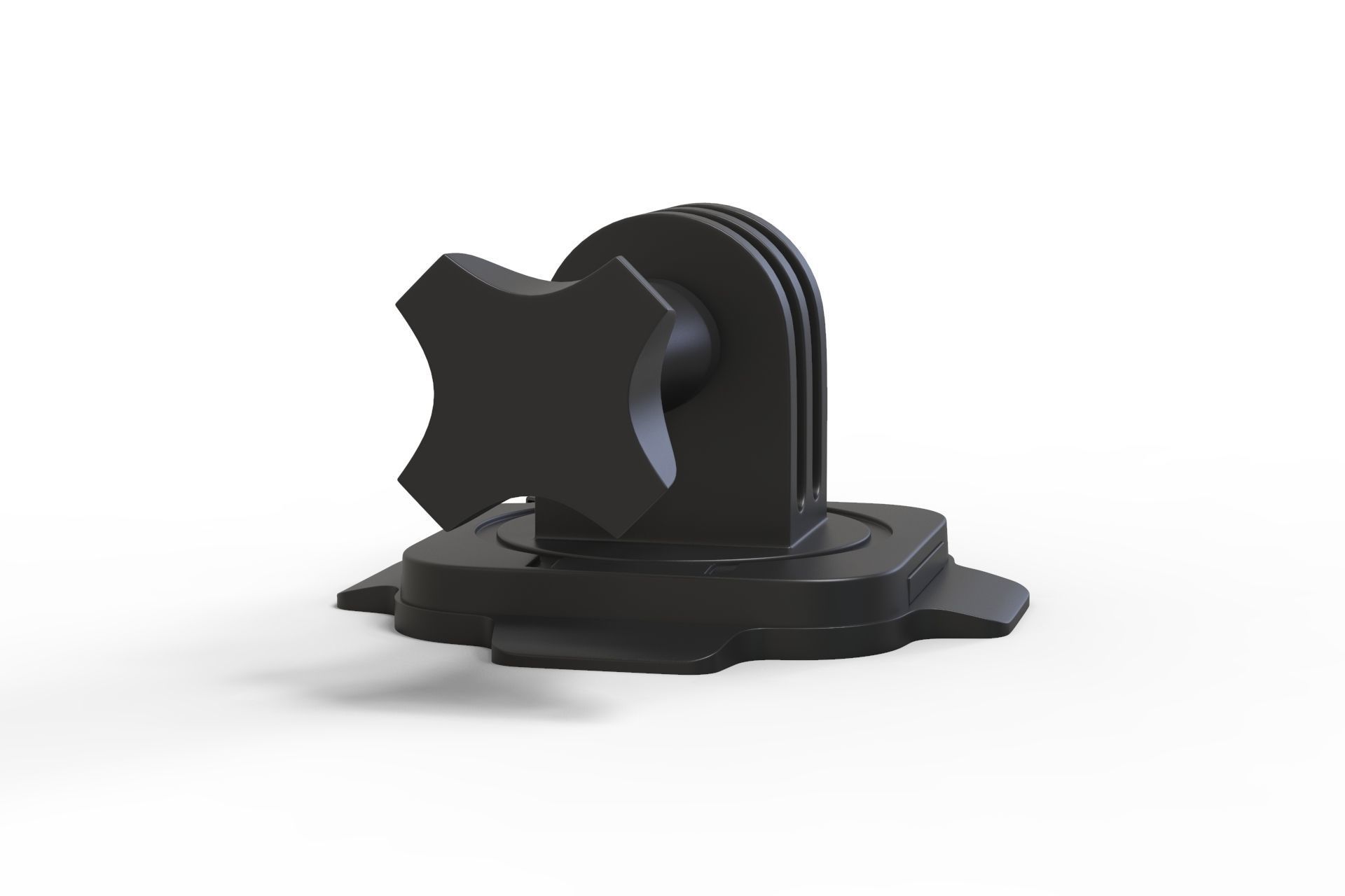 go-pro mount 3D model_9