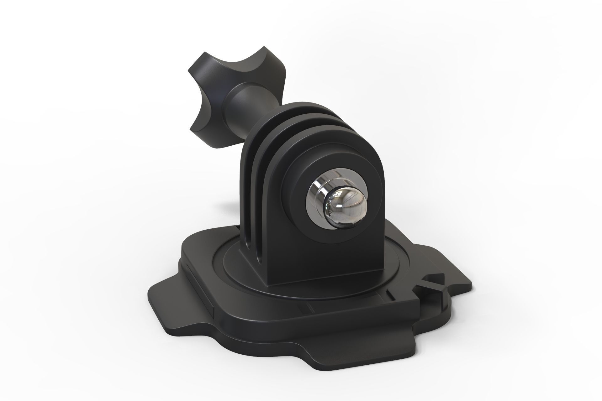 go-pro mount 3D model_8