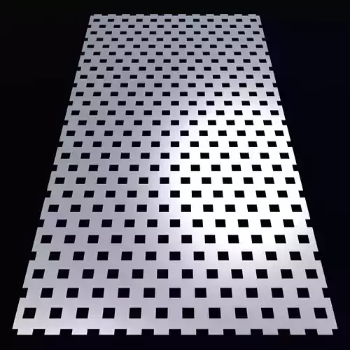 Perforated panel with 23 percent opening 25O140