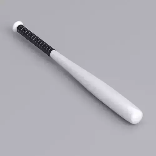 Baseball Bat white