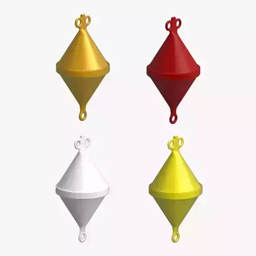 Sea Buoy 01 Collection 3D Model Pack