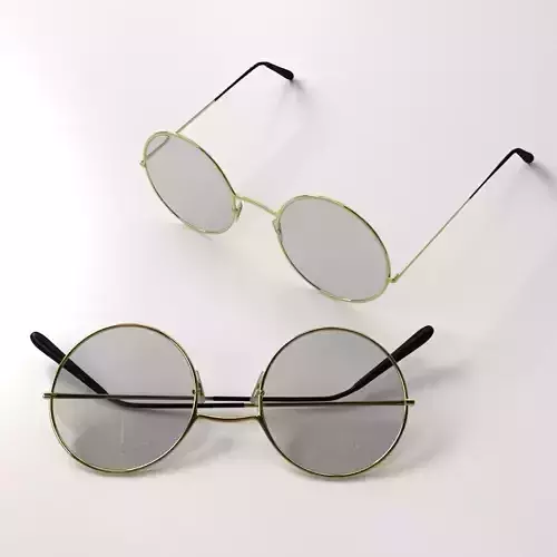 Classic Eyeglasses 3D model