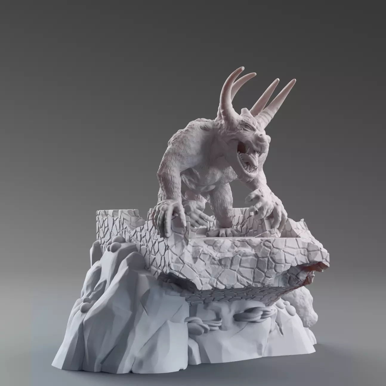 Bridge Monster 3D print model