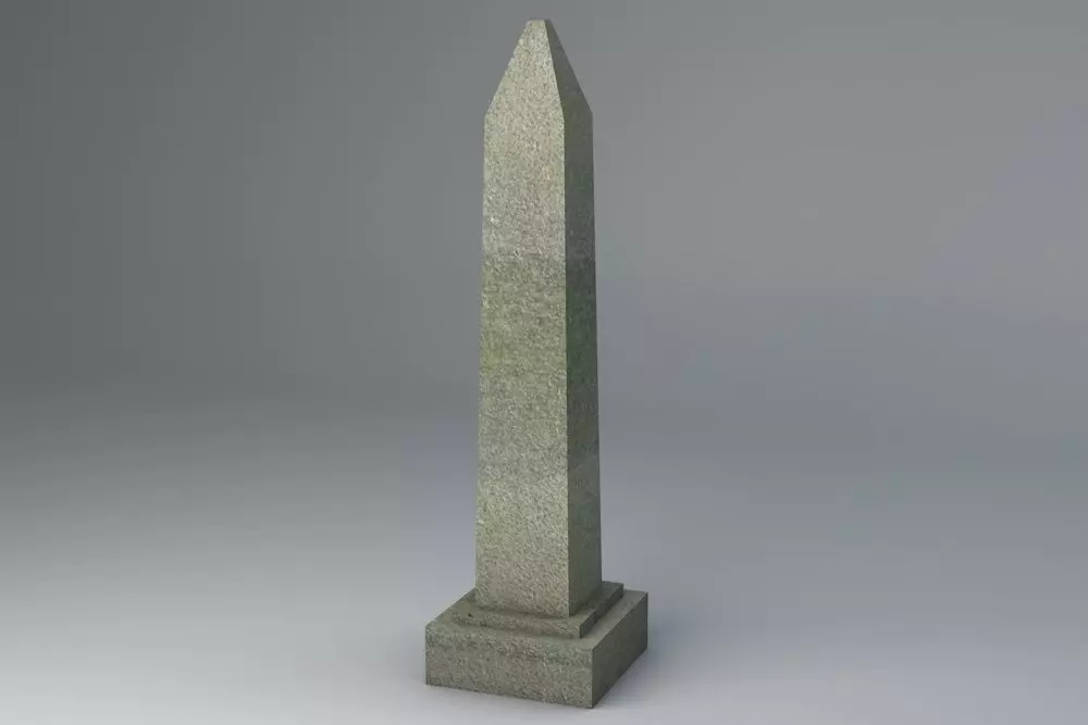 3D model Obelisk Low Poly VR / AR / low-poly | CGTrader
