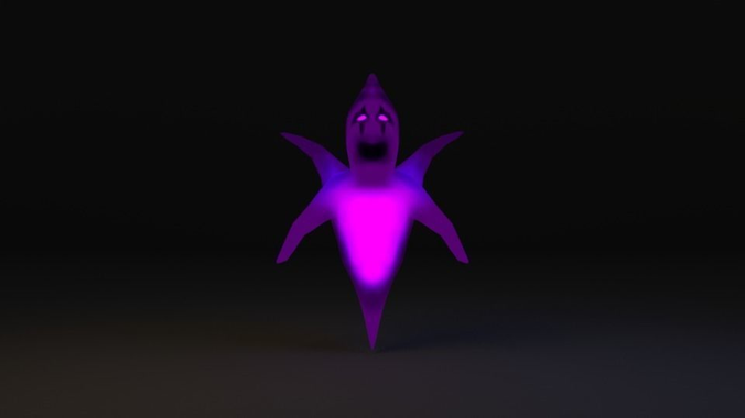 Atropos Low-poly 3D model